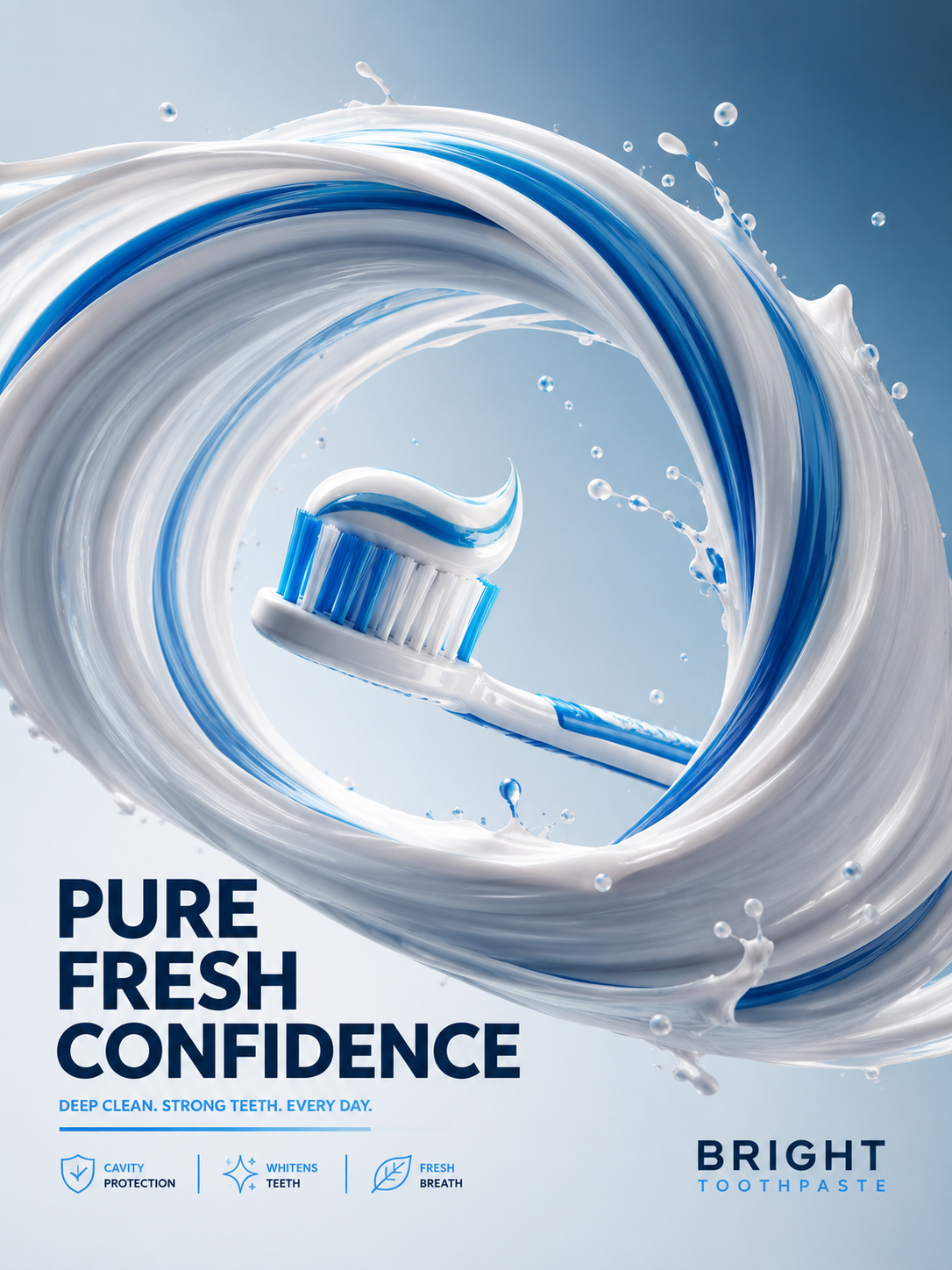 BRIGHT — Pure Fresh Confidence